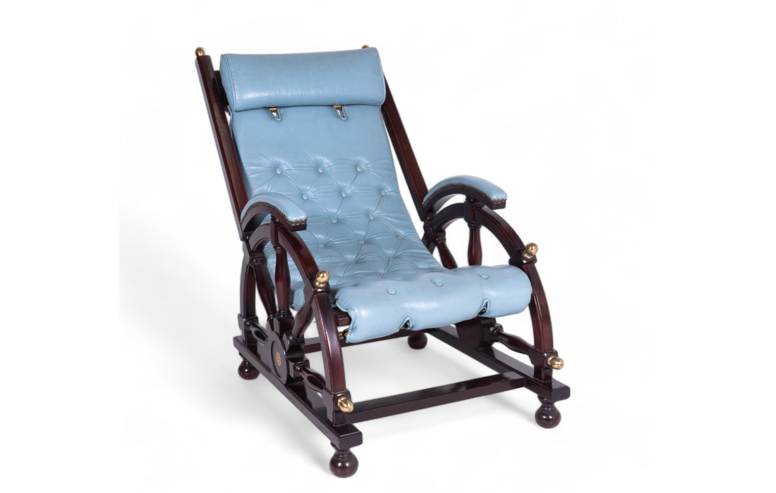 Fauteuil vintage de style Marine