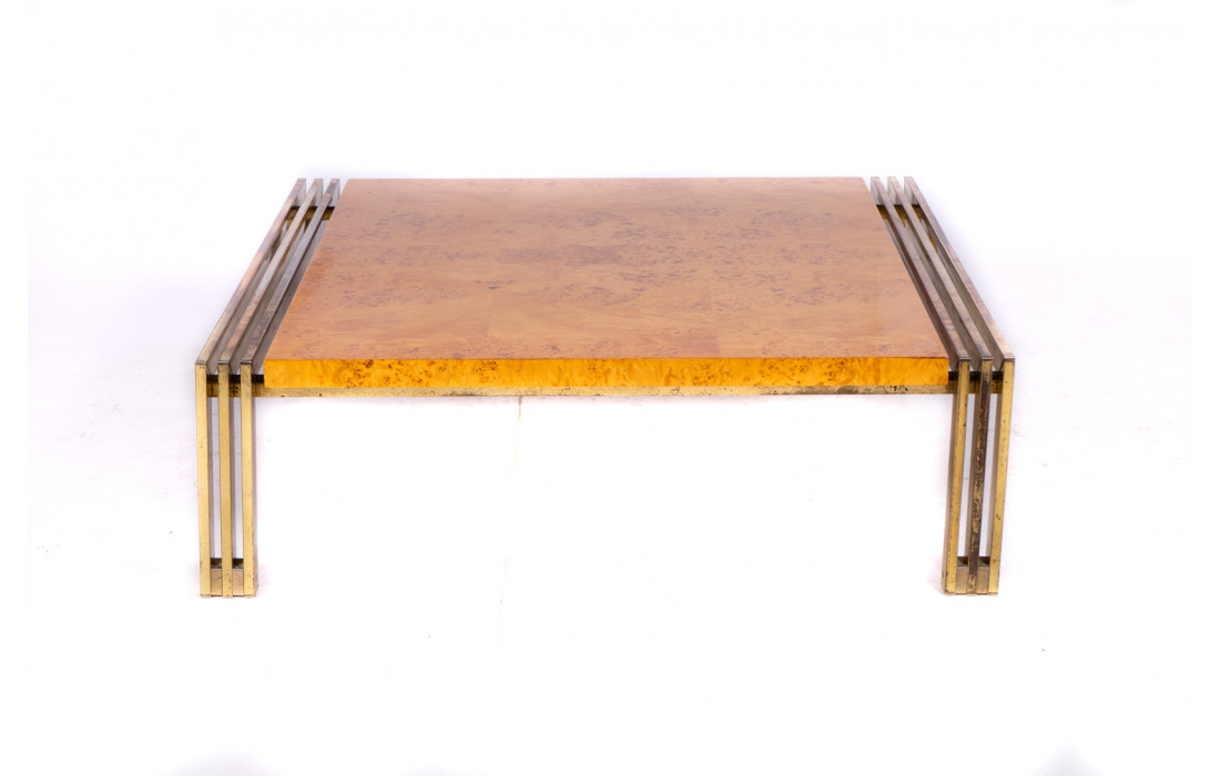 Grande table basse style par Willy Rizzo